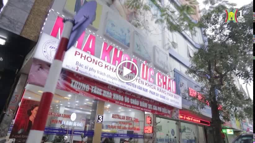 Dental treatment in progress at Australian Dental Clinic Hanoi